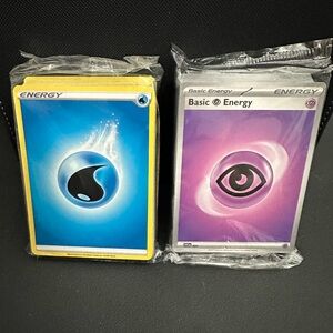 Pokemon Energy Cards - sealed variety